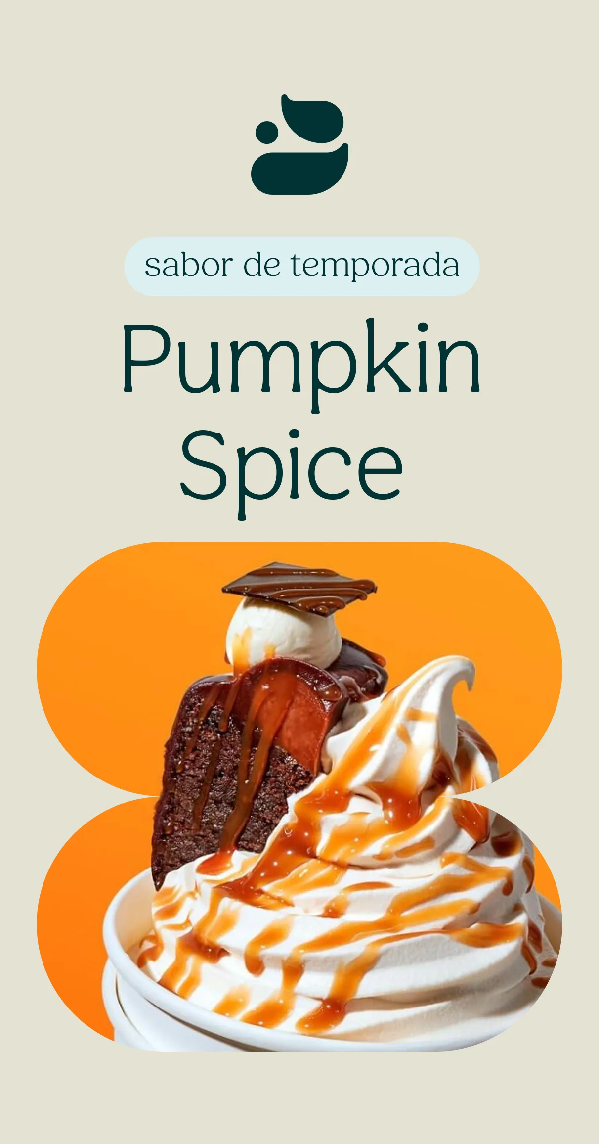 Flyer de sabor de temporada: Pumpkin Spice
